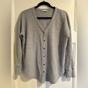Dex Waffle Button Top